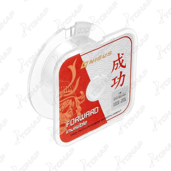Леска FORWARD Invisible 0,165mm/100m Nylon (N-FI-0165-100) Nisus