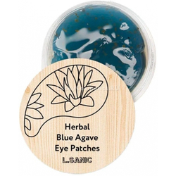Гидрогелевые патчи противоотечные с экстрактом голубой агавы - L'SANIC Herbal Blue Agave Hydrogel Eye Patches, 60 шт