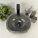 Раковина из андезита Erozy Grey EA-65562 36*31*15 0037