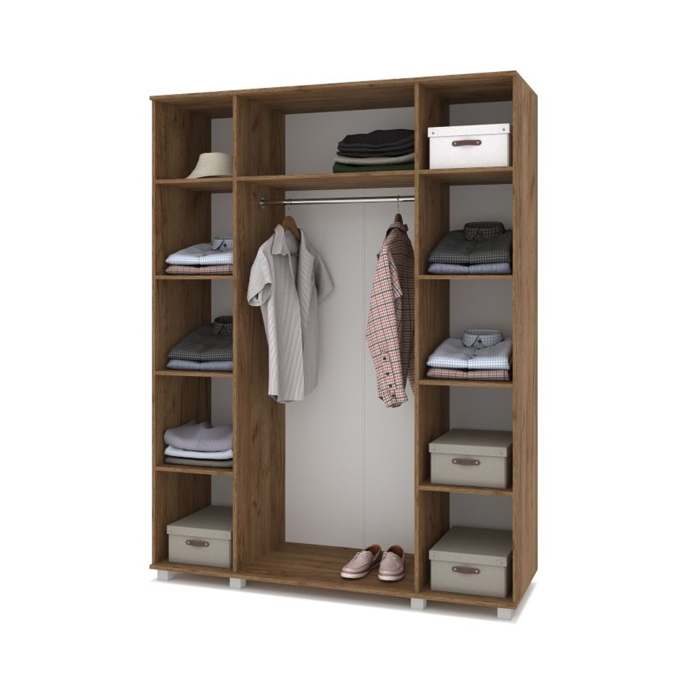 Шкаф четырехстворчатый "Виора" В40, ЛДСП, MODERN