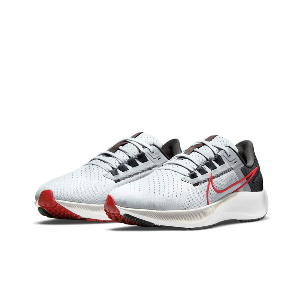 Мужские кроссовки Nike Air Zoom Pegasus 38 'Pure Platinum Chile Red' CW7356-004