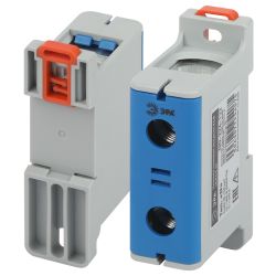 Клемма силовая вводная КСВ ЭРА NO-224-132 KE63.2 35-150 мм2 синяя N