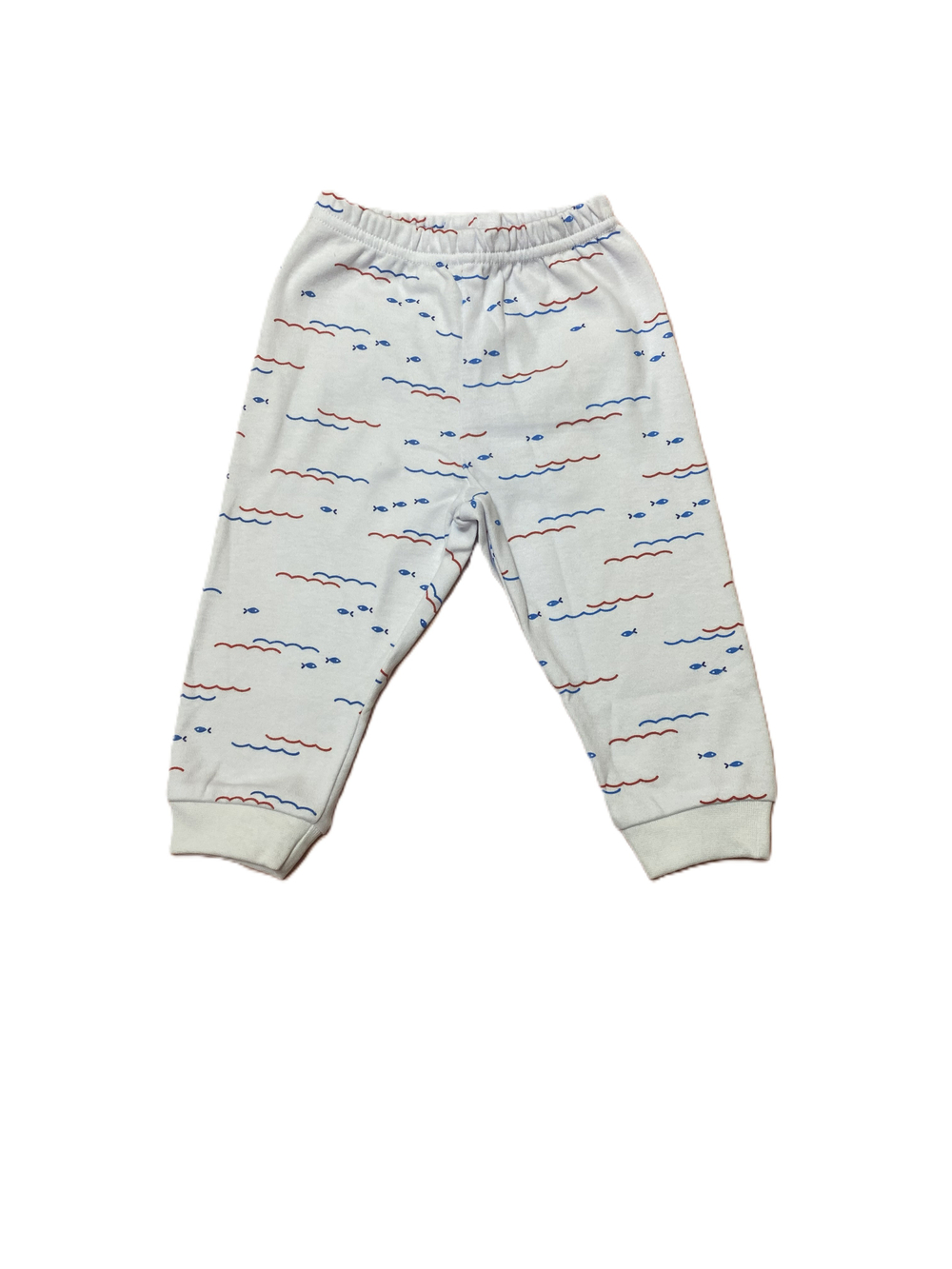 Штанишки с манжетом из интерлока (100% хлопок) на рост 74 см