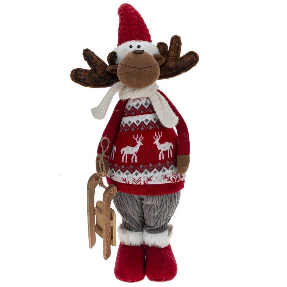 GAEM Игрушка набивная "Олень", L28 W15 H51 см