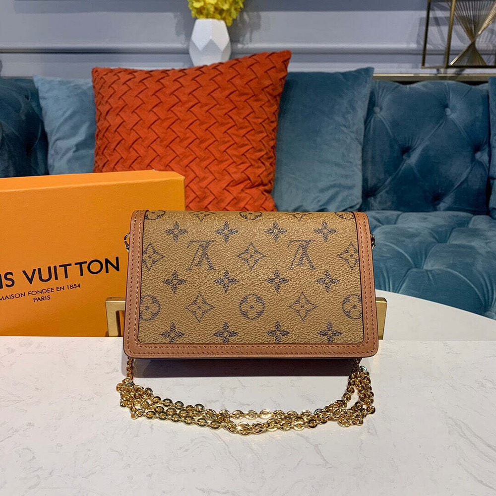 Louis Vuitton Dauphine Chain Wallet