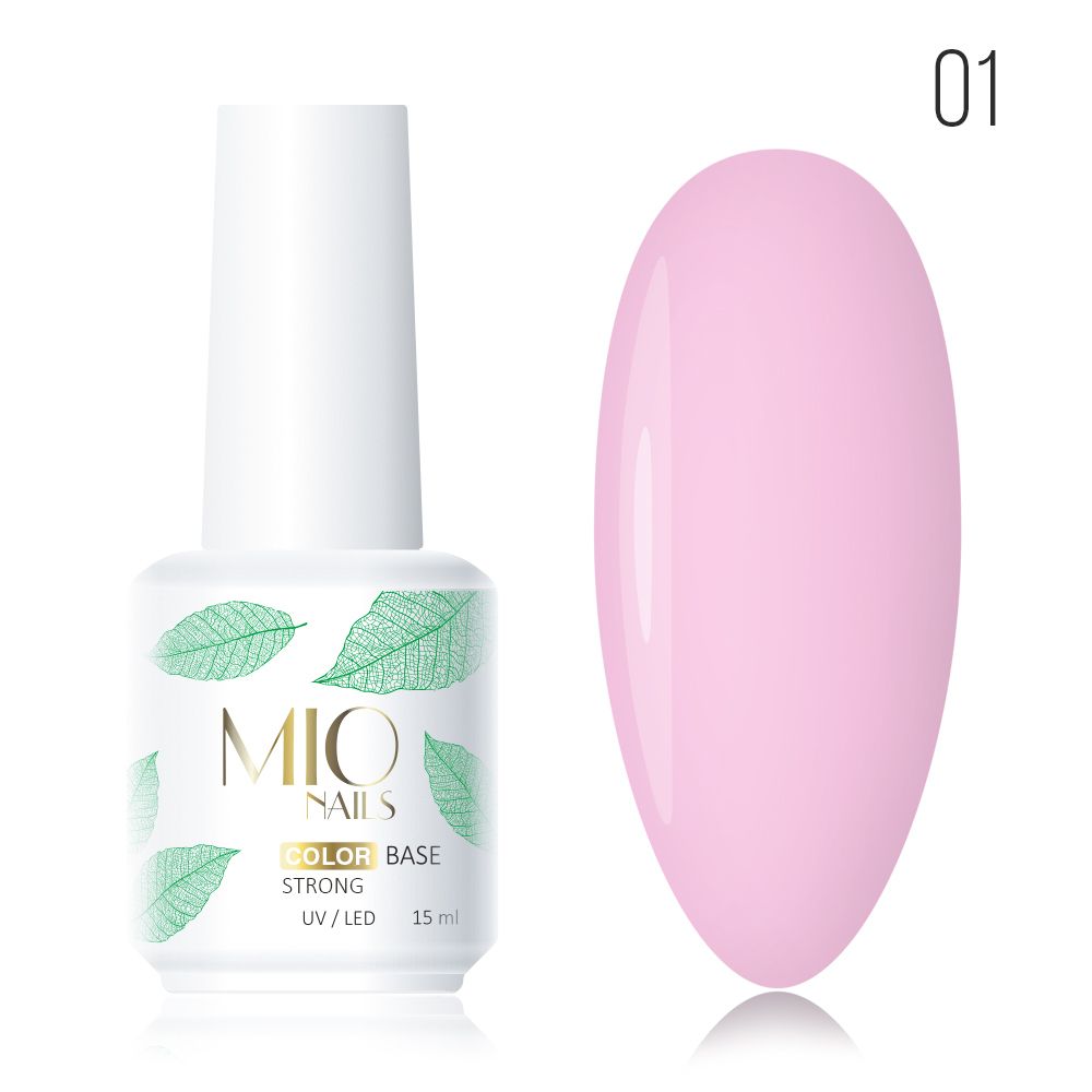 Mio Nails Base strong color 01, 15 мл