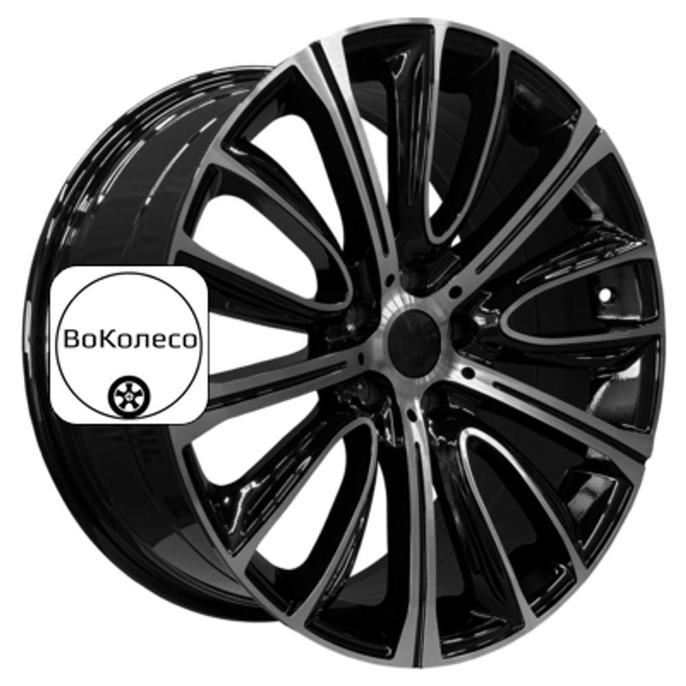 9,5x19/5x112 ET33 D66,56 5241 Gloss Black Machine Face (PDW) PDW
