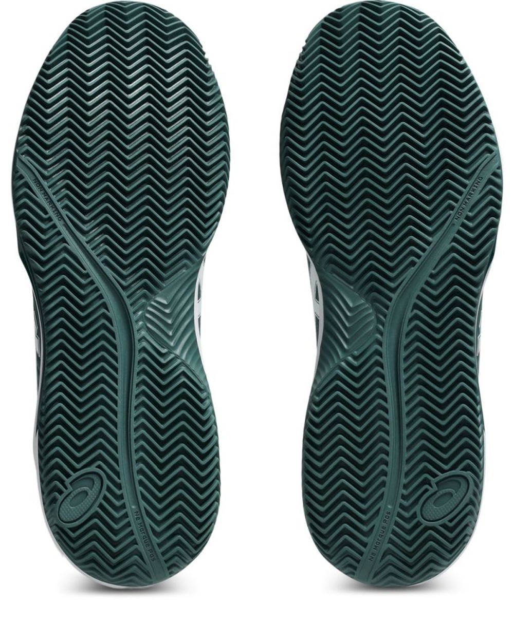 Мужские теннисные кроссовки Asics Gel-Dedicate 8 Clay - dark neptune/white