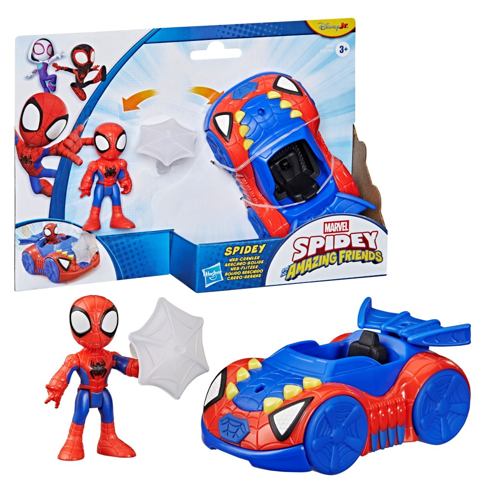 Hasbro SPIDEY i super-kumple - Поезд Spidey Web Crawler + фигурка G2461