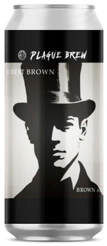 Пиво Плейг Роберт Браун / Plague Robert Brown 0.45 - банка