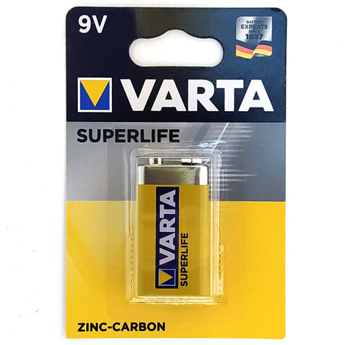 Элемент питания VARTA 2022.101.411 SUPERLIFE 6F22 BP1