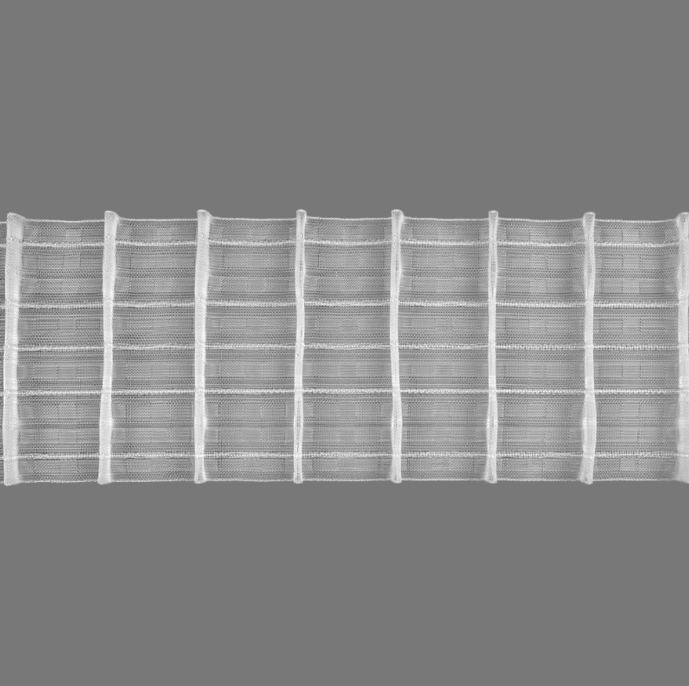 Шторная лента 4457MP/soft (1:1,5) Oz-is Premium прозрачная 11,8 см/50 м (8 карманов, корд-5 лески)