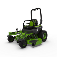 Райдер садовый аккумуляторный с нулевым радиусом разворота Greenworks ZTC152, 82V, 152 см, с АКБ 24 кВтч (7405107)