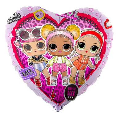 Шар (18''/46 см) Сердце,