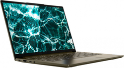 Ультрабук Lenovo Yoga Slim7 14ITL05 Core i5 1135G7 8Gb SSD512Gb Intel Iris Xe graphics 14" IPS FHD (1920x1080) noOS d.green WiFi BT Cam 82A300DWRK
