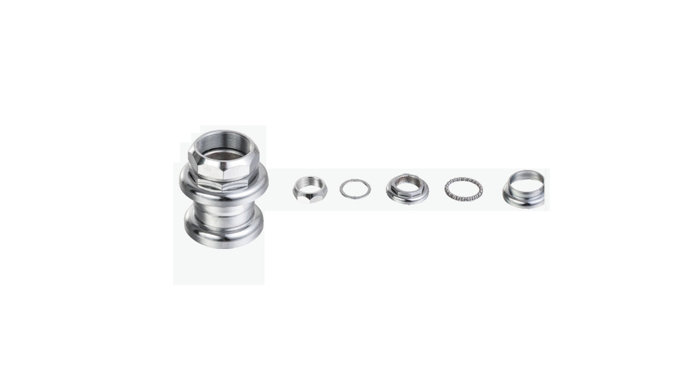 Рулевая колонка SF-HP12, 1-1/8", резьбовая, EC 34/28,6-26T EC 34/30, подшип. 5/32"x22 - 2шт, выс. 37