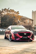 Карбоновый обвес для Cadillac CT5 V 2019-2024 Кадиллак