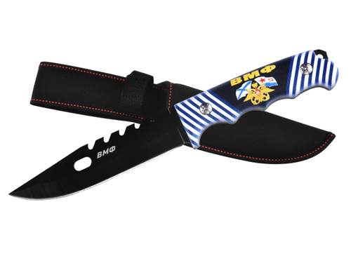 Надёжный нож с символикой ВМФ