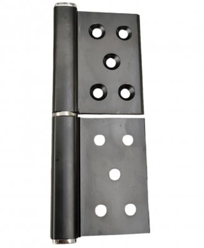 Петля без врезки B1-BL R 126,3x90,5 x3.0 (черный, правый)
