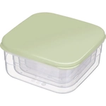 КОМПЛЕКТ КОНТЕЙНЕРОВ ДЛЯ ПРОДУКТОВ 4 ШТ., 0,3Л + 0,45Л + 0,65Л + 1Л (Зеленый)
