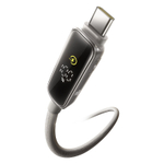 USB-C Кабель Baseus Vipow Charging+Data 100W 1-2m - Galaxy Natural Titanium