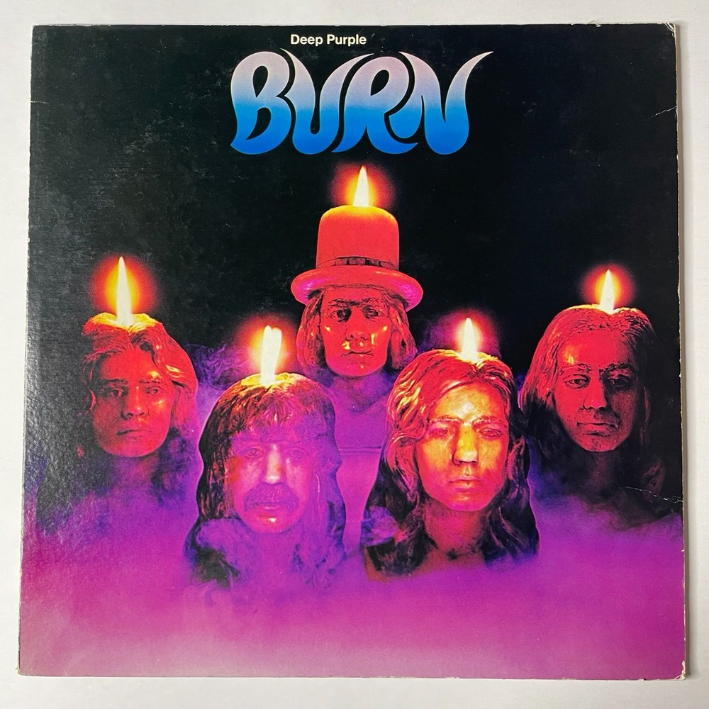 Винтажная виниловая пластинка LP Deep Purple Burn (Japan 1974) (No Obi) Sail Away