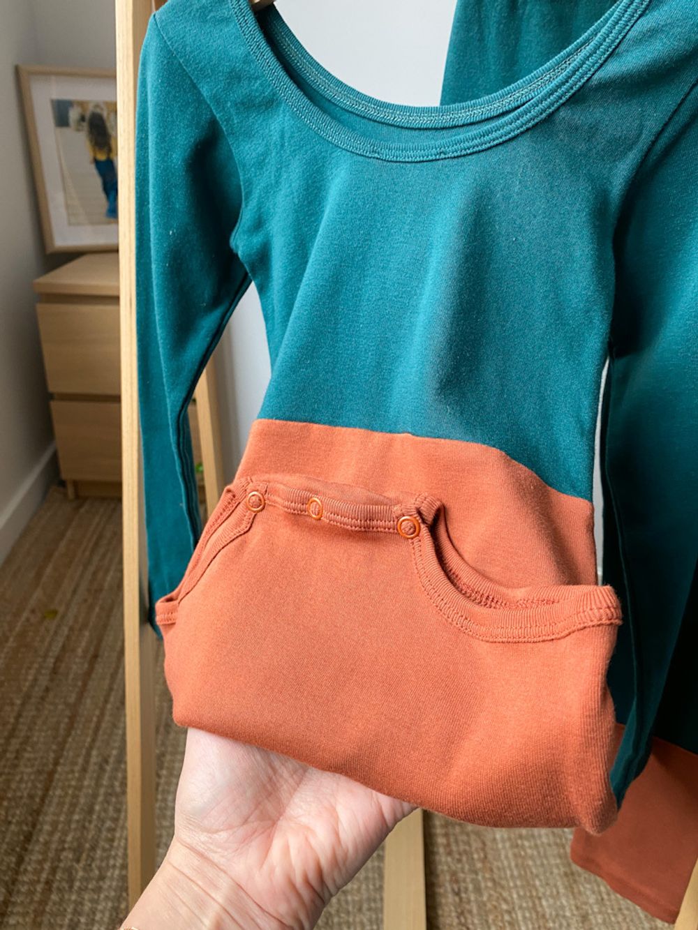 Новое хлопковое боди Wolf&Rita, 116