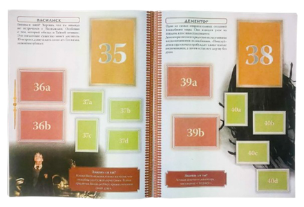 Альбом Panini Гарри Поттер. Гид: Магические Создания