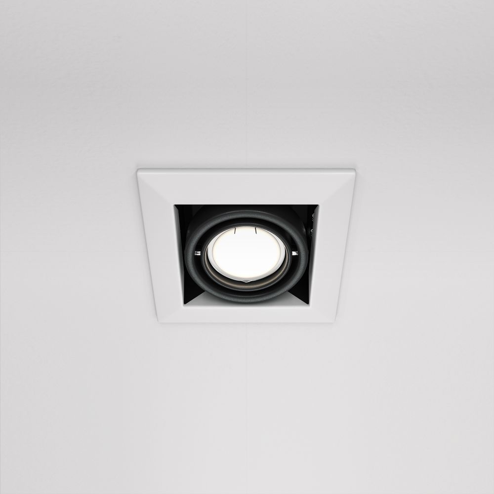 Встраиваемый светильник Maytoni Metal Modern DL008-2-01-W