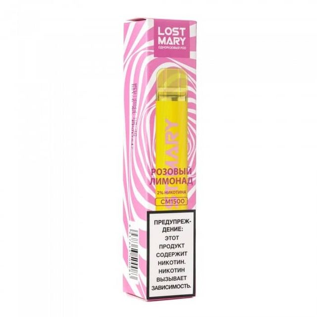 Одноразовый Pod Lost Mary CM - Pink Lemonade (1500 затяжек)