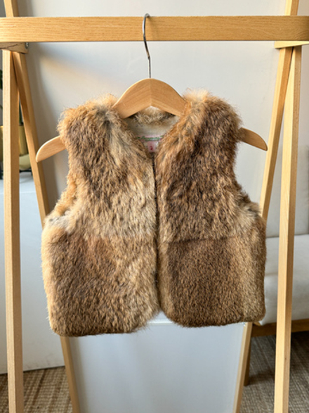 Жилет Bonpoint из меха кролика, 98