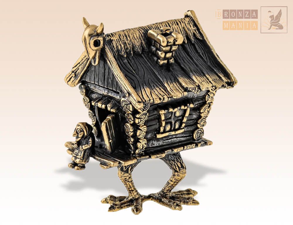 фигурка Избушка с Бабой Ягой