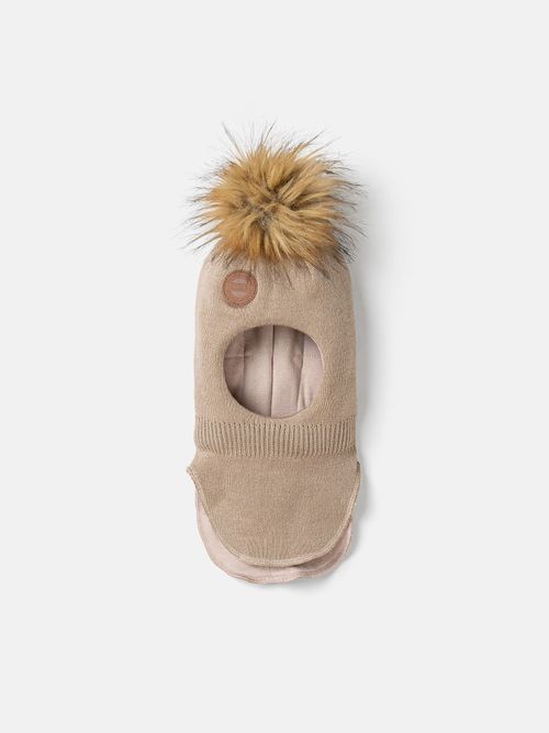 Шлем зимний из смесовой шерсти 