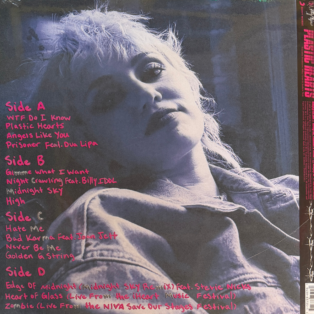 Виниловая пластинка Miley Cyrus ‎– Plastic Hearts 2LP