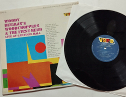 Винтажная виниловая пластинка LP Woody Herman's Woodchoppers and The First Herd Live At Carnegie Hall (USA 1966)