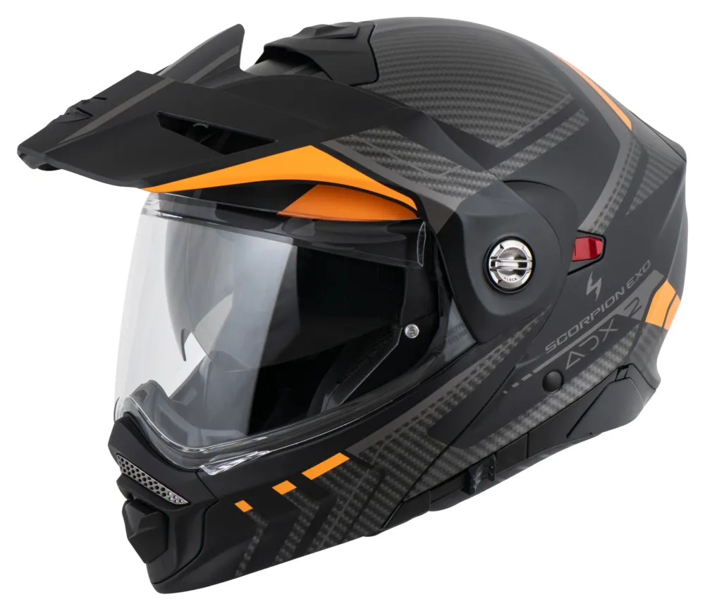 ADX-2 Lewis Carbon / Матовый / Черно-оранжевый