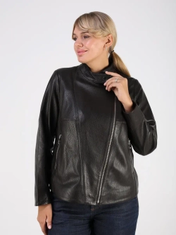 Кожаная куртка демисезонная косуха