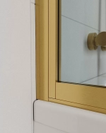 Шторка для ванны Cezares SLIDER-VF-11-90/150-C-BORO брашированное золото