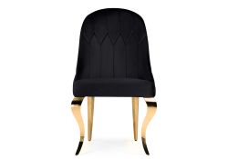 Стул на металлокаркасе Gustav black / gold