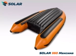 Лодка надувная моторная solar-350 к (максима)