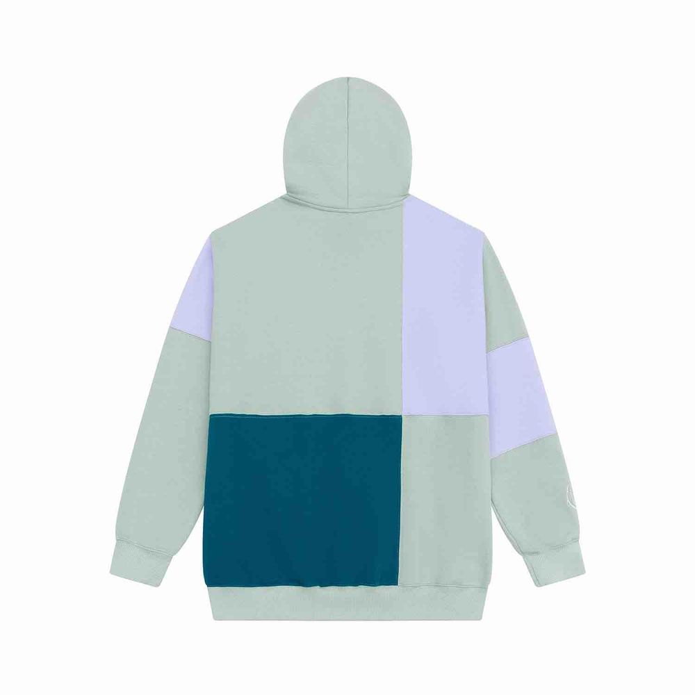 Худи Ymkashix HTF фисташка/изумруд/фиолет