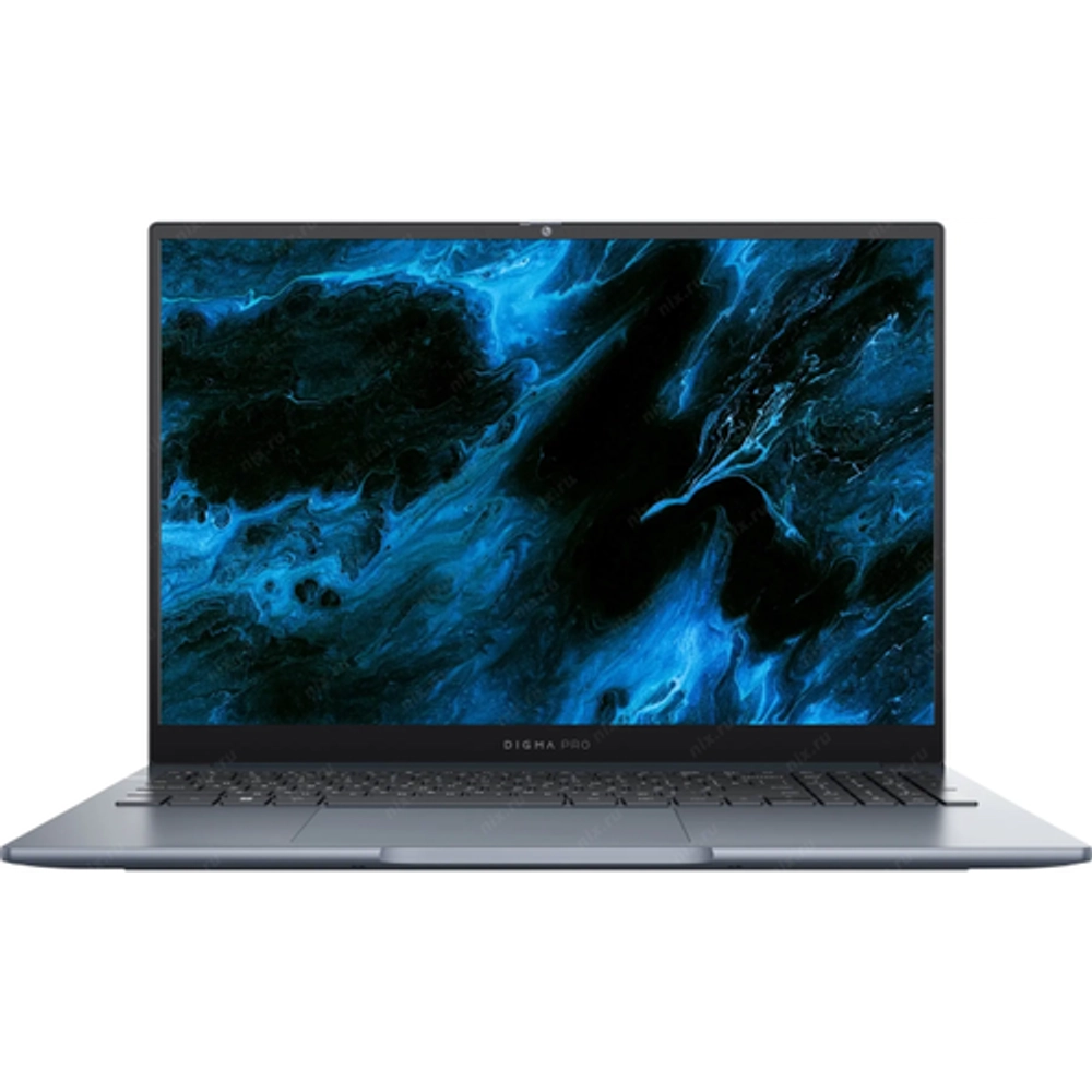 Ноутбук Digma Pro Pro Pactos, 16" (1920x1200) IPS/Intel Core i5-1235U/16 ГБ DDR4/512 ГБ SSD/Intel Iris Xe Graphics/Windows Pro, Серый (DN16P5-ADXW01)