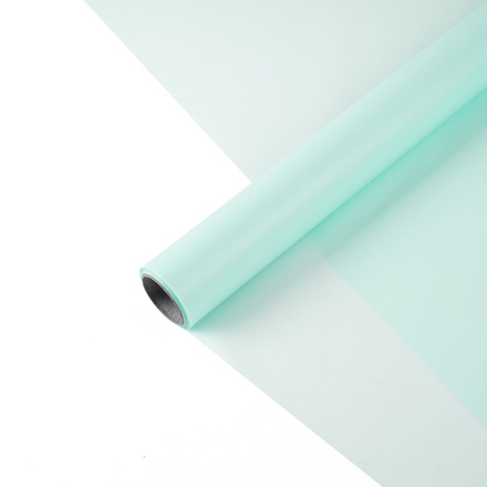 Пленка матовая ЛЮКС 58смх10м СВЕТЛО-ГОЛУБОЙ