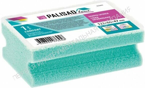Профильная губка для мытья посуды PALISAD 923635