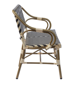 "Кабри" диван двухместный плетенный из искусственного ротанга, цвет бежево-коричневый