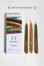 Набор средних свечей MONEY MAGNET / МАГНИТ ДЛЯ ДЕНЕГ