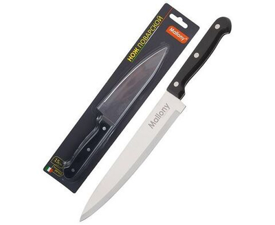 Нож поварской (лезвие 15см) ручка бакел. MAL-01B-1 Mallony BL985310