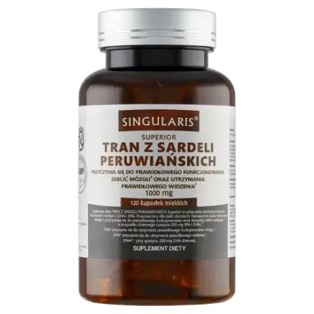 Масло перуанского анчоуса Singularis Superior - 120 капсул