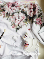 Краска по ткани и обуви, одежды акриловая Shabby Chic «Дымчато-розовая»