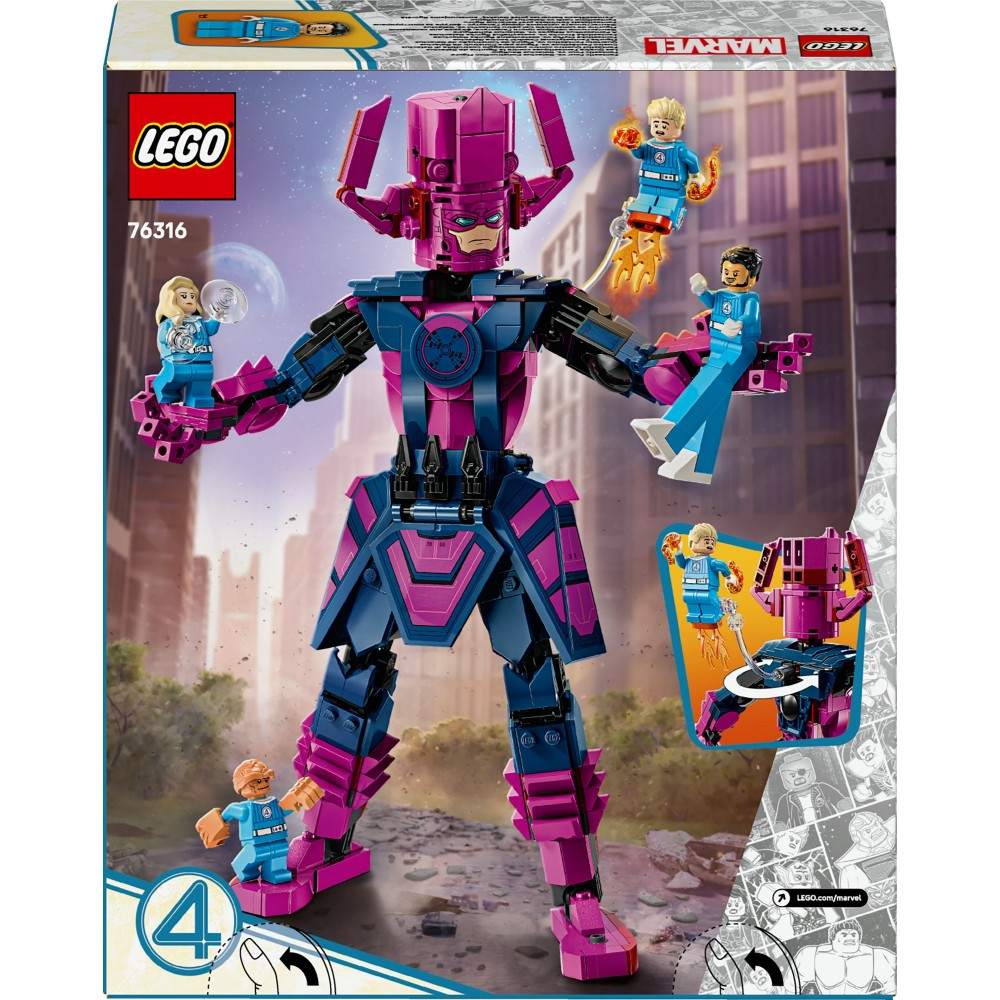 LEGO Marvel Super Heroes - Фигурка Фантастической Четверки против Галактуса 76316